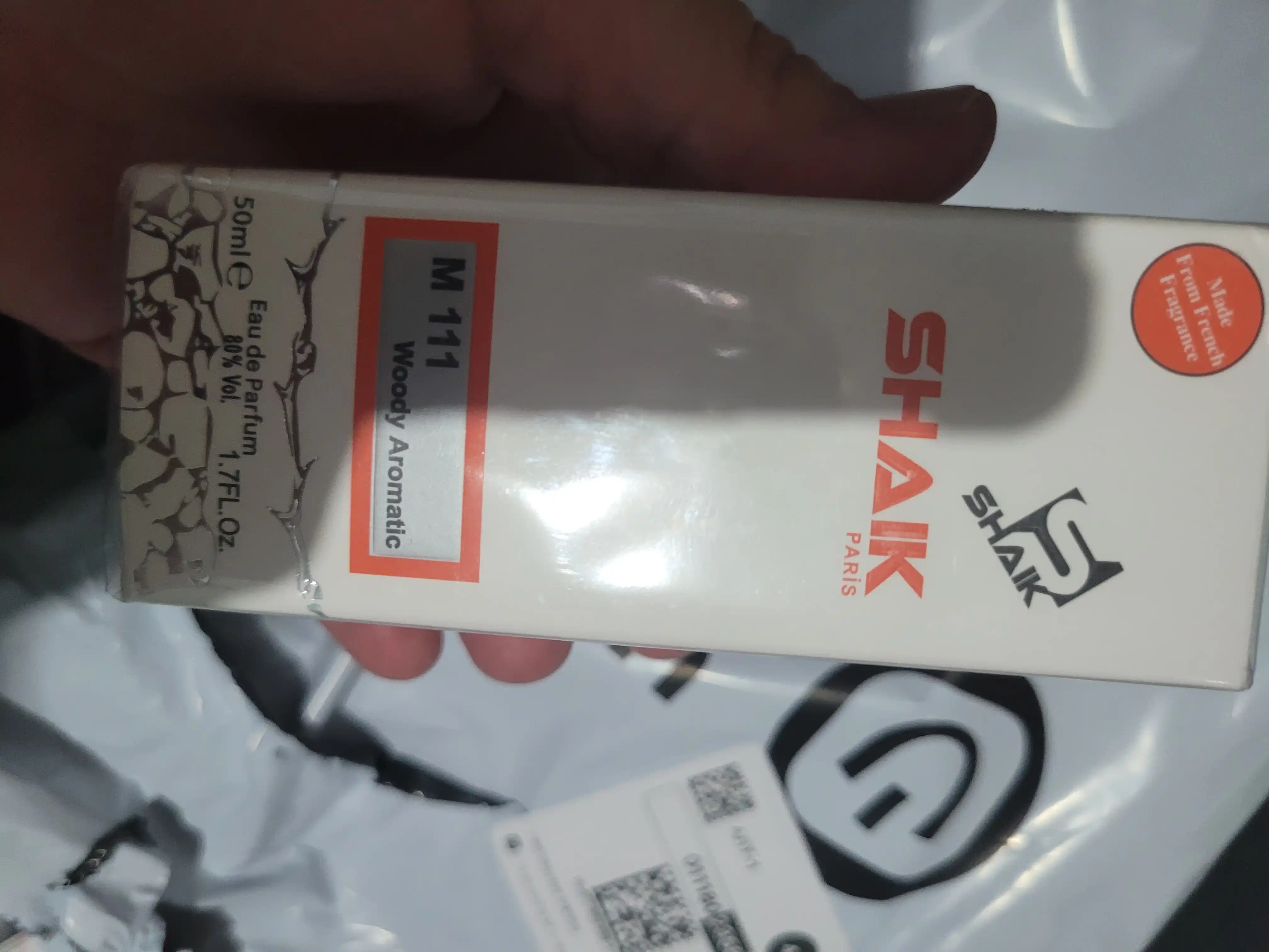 Parfyumlangan suv, Shaik № 111, erkaklar uchun, 50 ml