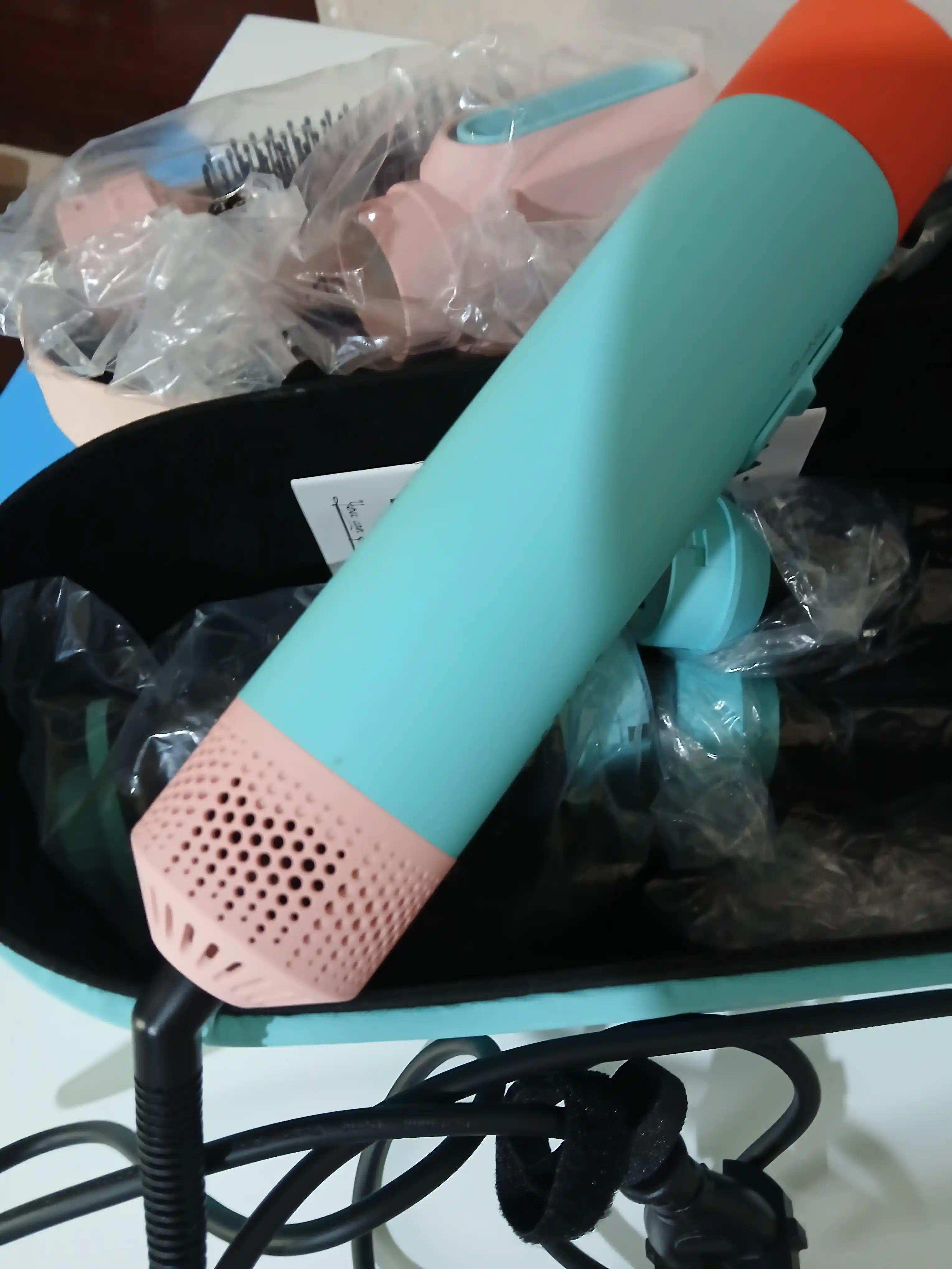 MAC styler soch uchun fen MC-6766, 6 tasi 1 da, havoda tekislash va avtomatik tekislash