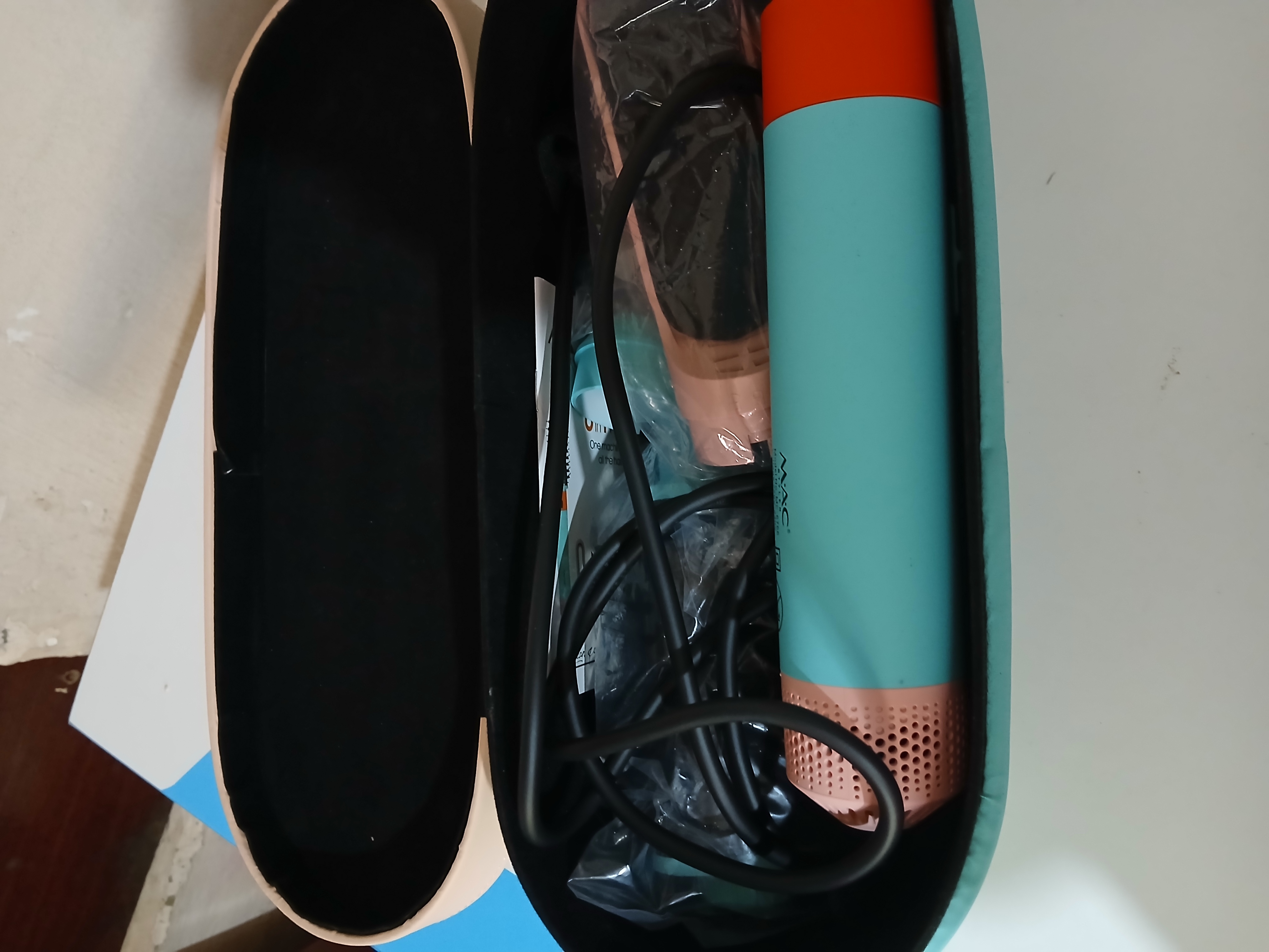 MAC styler soch uchun fen MC-6766, 6 tasi 1 da, havoda tekislash va avtomatik tekislash