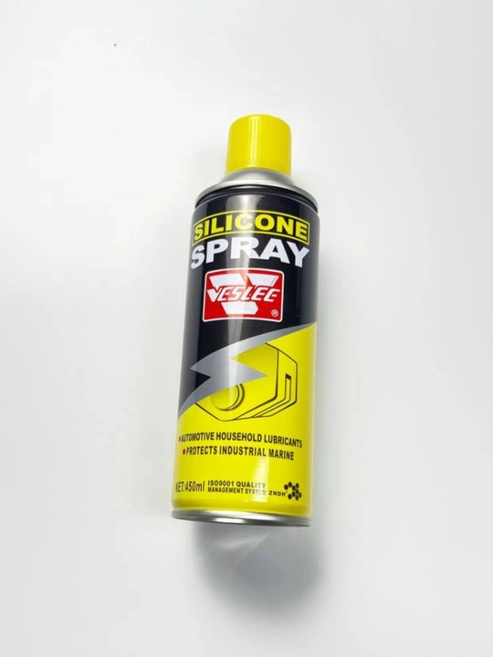 Avtomobil uchun silikon moylash aerozol spreyi 450 ml – rezina va plastik uchun - 