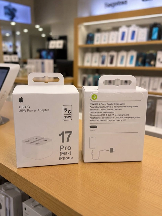 Сетевой адаптер USB-C 35W, быстрое зарядное устройство для смартфона и планшета