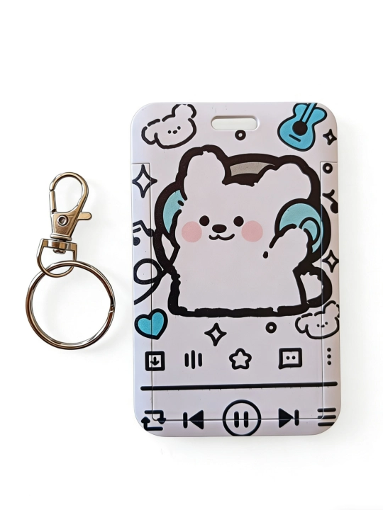 Аниме катрхолдер, для id карт, банк карты Hello Kitty, Capybara, Chiikawa - 