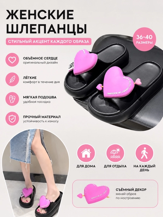 Женские резиновые тапочки, шлепанцы летные, резинка тапочки на каждый день - 