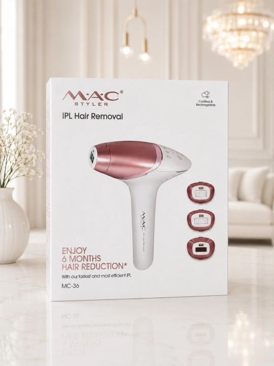 MAC Styler IPL Fotoepilyator — uy sharoitida professional parvarish