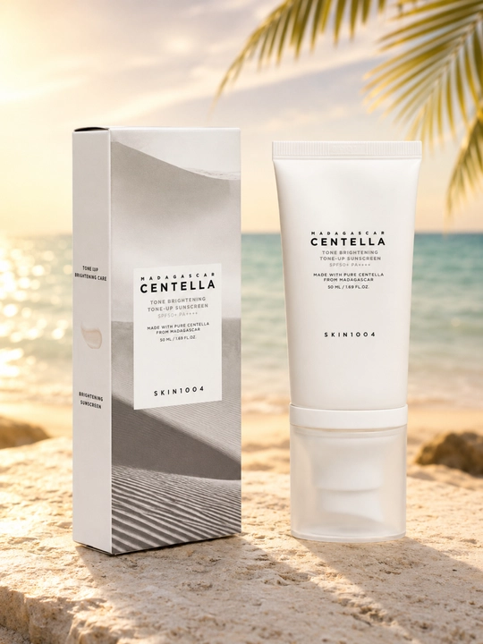 Quyoshdan himoya qiluvchi krem Skin1004 Madagascar Centella, SPF50+, PA++++, 50 ml - 