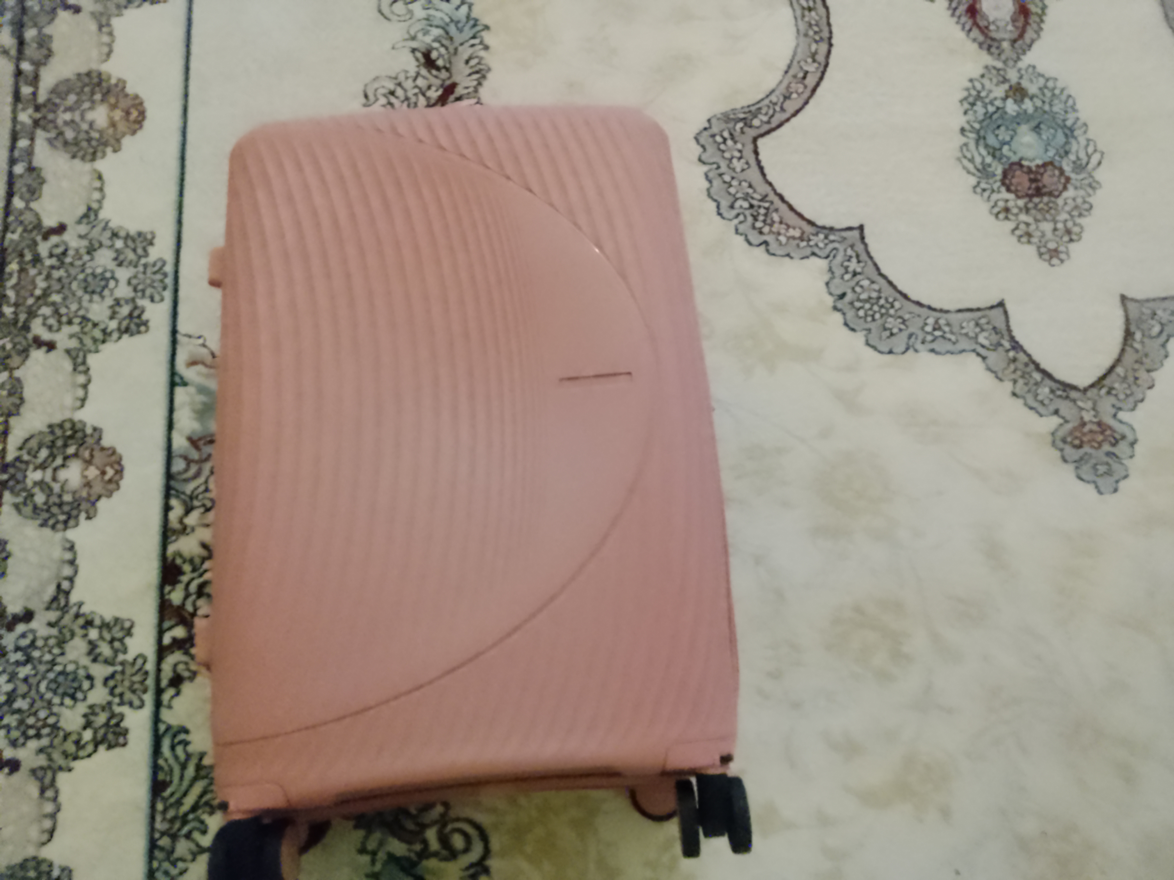 Sayohat chamadoni S+M+L, kodli qulfli, polipropilen, 360° g'ildirakli