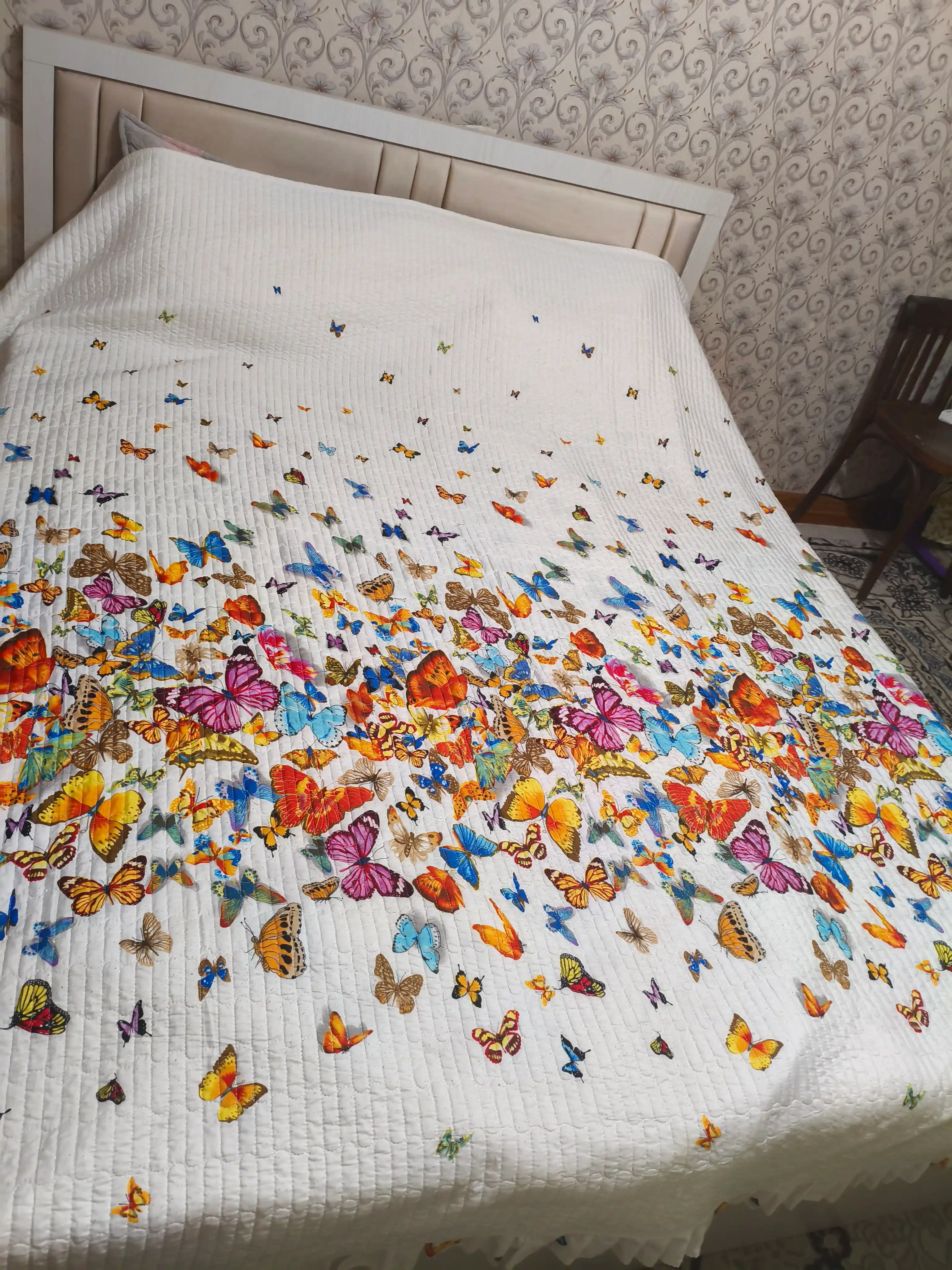 Ikki kishilik krovat 200×160 sm, qulay va mustahkam model