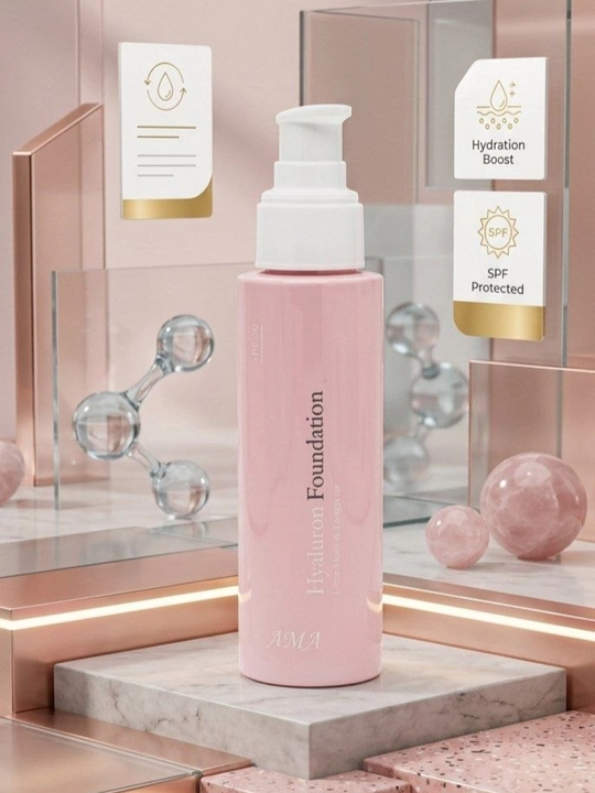 Hyaluron Foundation, tonal krem, spf krem - 