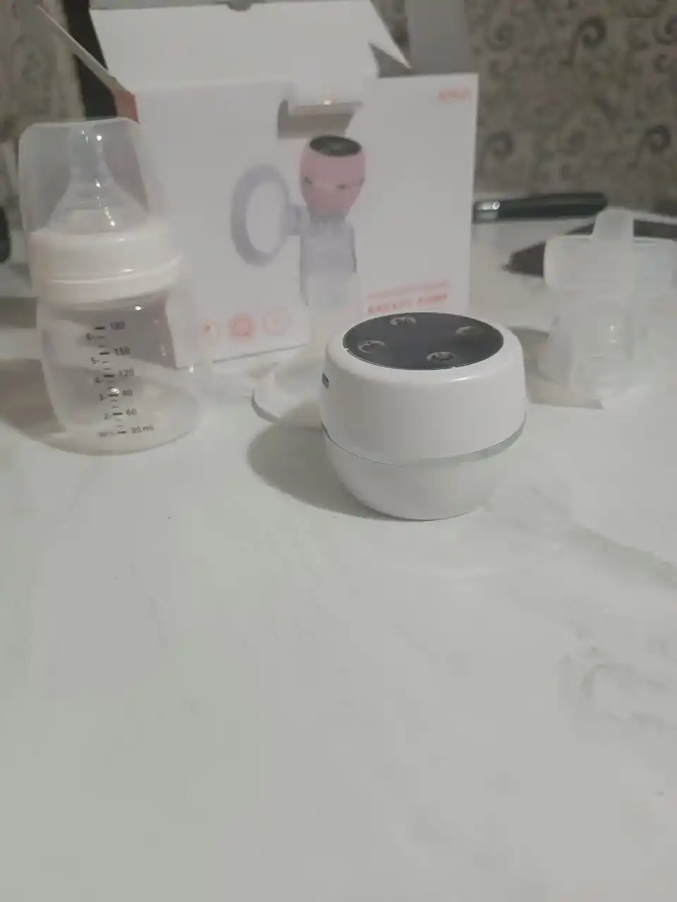 Elektr sut so‘rg‘ich, simsiz, onalar uchun, massaj uchun, sut uchun paketlar bilan