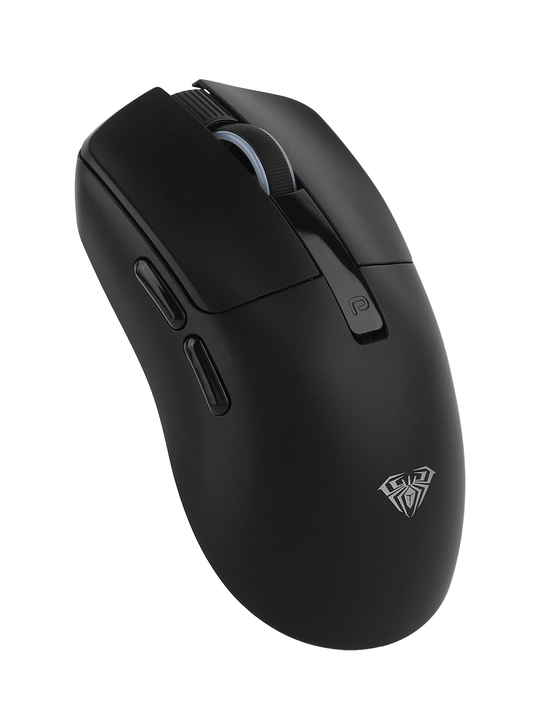 Simsiz gaming sichqoncha AULA SC590 Pro, PAW3311, 20000 DPI, 2.4G, USB-C, qora