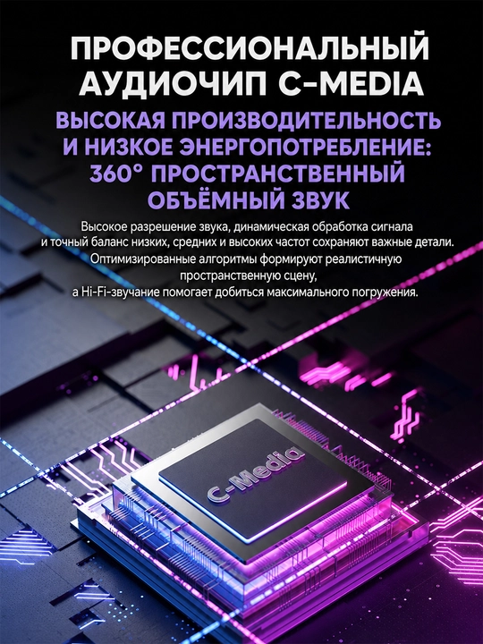 Simsiz o'yin quloqchin AULA G7 Pro, 7.1, RGB, 2.4G, Bluetooth, qora
