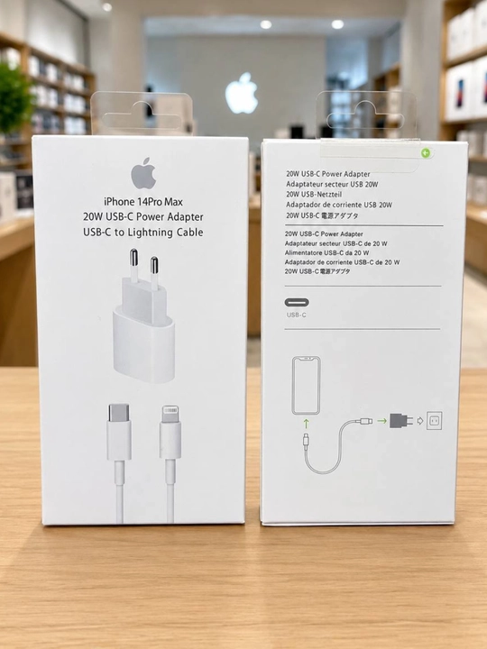 Адаптер питания 20W USB-C с кабелем USB-C Lightning для смартфона и планшета