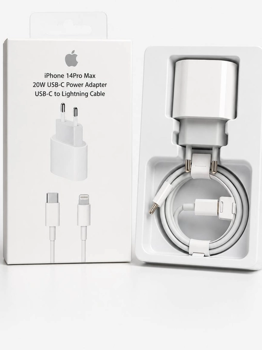 Адаптер питания 20W USB-C с кабелем USB-C Lightning для смартфона и планшета