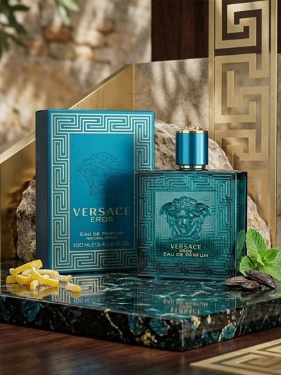Versace Eros EDT 100 мл Мужской Парфюм, Туалетная Вода Для Мужчин - 