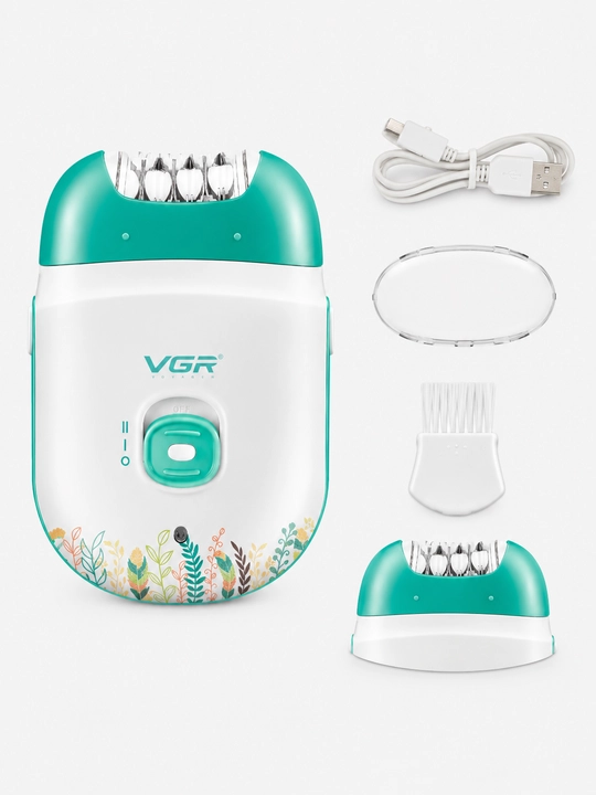 Professional epilyator, VGR V-726 modeli, simsiz, tana uchun, ayollar uchun