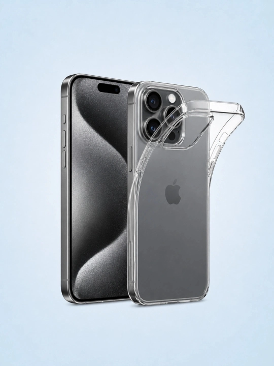 Прозрачные чехлы для iPhone 15 Pro Max