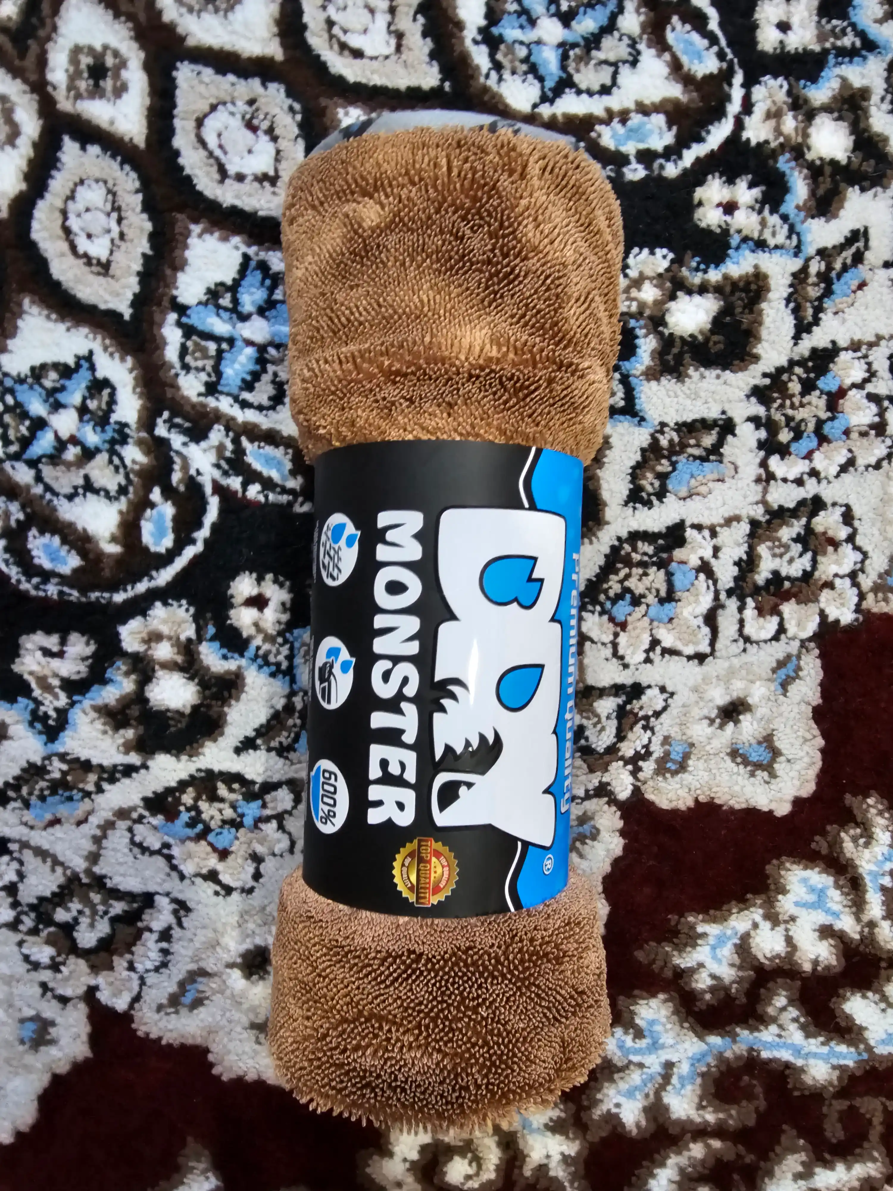 Микрофибра для сушки кузова Dry Monster, полотенце для машины, тряпка для мойки авто