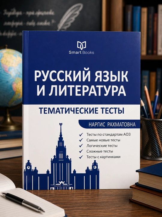 Rus tili va adabiyoti, Tematik testlar, Nargis Raxmatovna - 