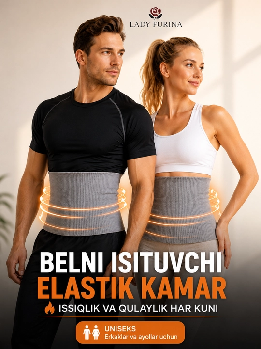 Belni isituvchi elastik kamar - 
