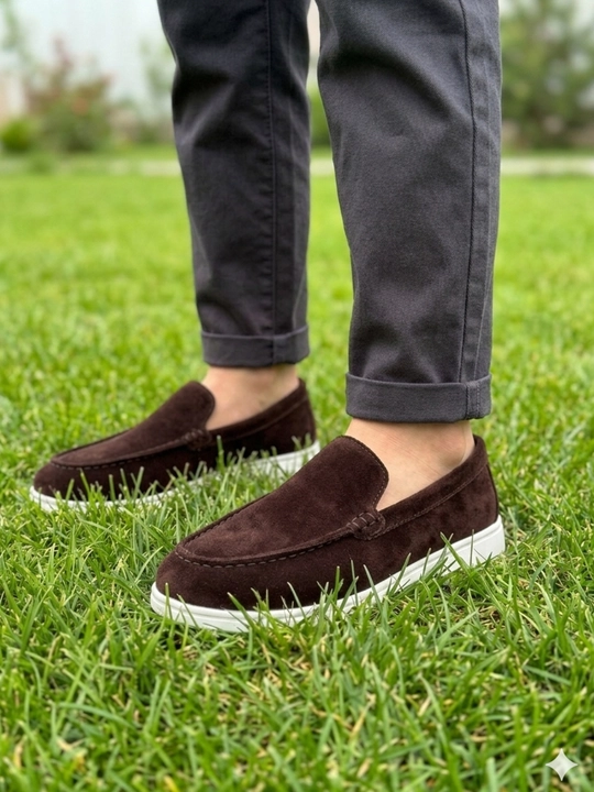 Лоферы для мальчиков Loro Piana размеры 35-39, мокасины из натуральной кожи