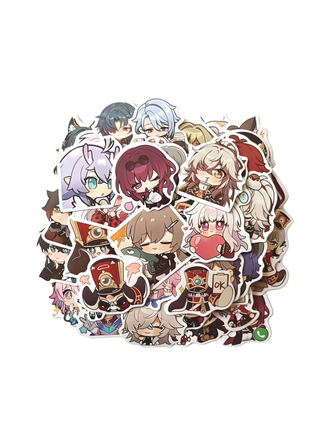 Honkai Star Rails наклейки и стикеры, 100