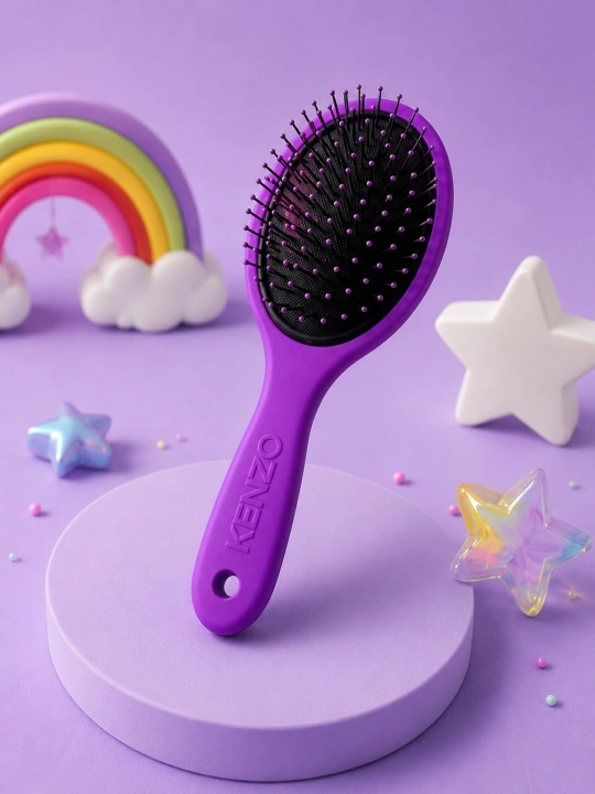 KENZO Hair Brush – bolalar va kattalar uchun massajli soch tarog‘i