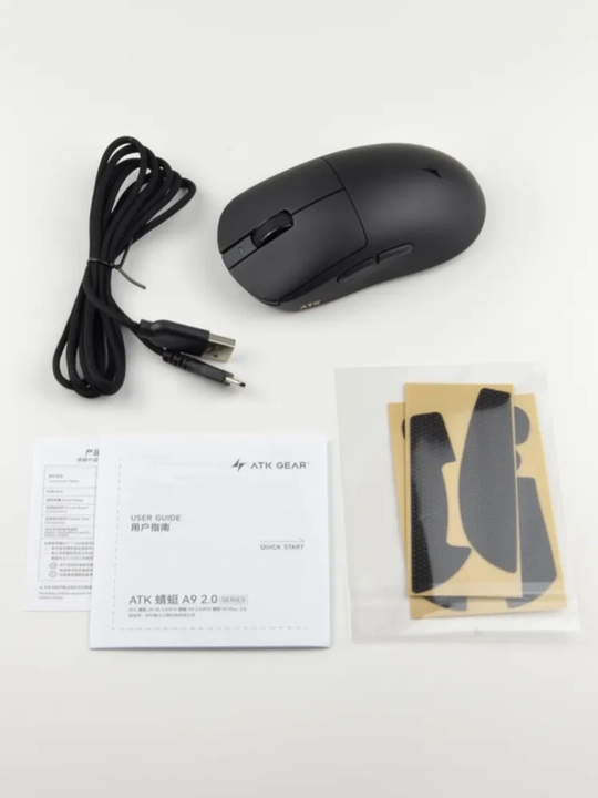 ATK Dragonfly A9 Plus 2.0, kompyuter va noutbuk uchun simsiz o'yin sichqonchasi