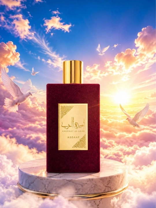 Asdaaf Ameerat Al Arab ayollar atiri 100 ml, shirin gulli va uzoq saqlanuvchi ifor