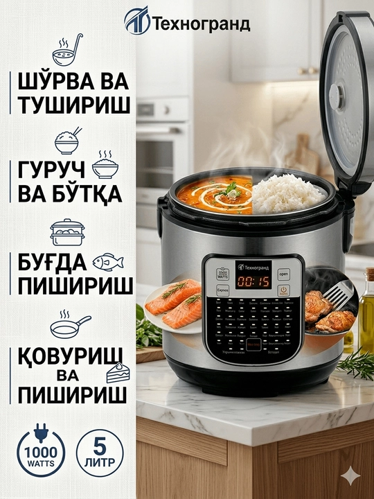 Мультиварка Texnogrand