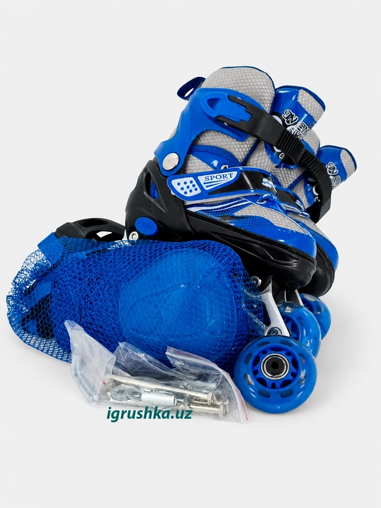 Sumkali ko‘k inline rolikli konki, Sport