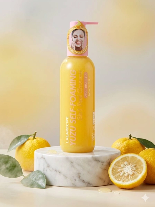 YUZU VITA C Пенка для Умывания с Витамином C, Очищение и Увлажнение Кожи