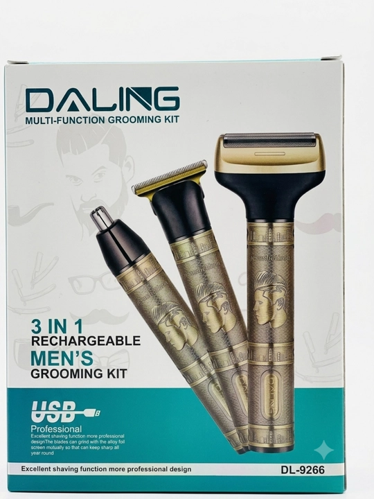 Trimmer Braun cruZer Precision, 3 tasi 1 da: Burun, quloq, qosh va mo'ylov uchun