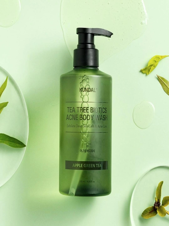 Kundal Tea Tree Biotics Acne Body Wash yuvish uchun gel - 