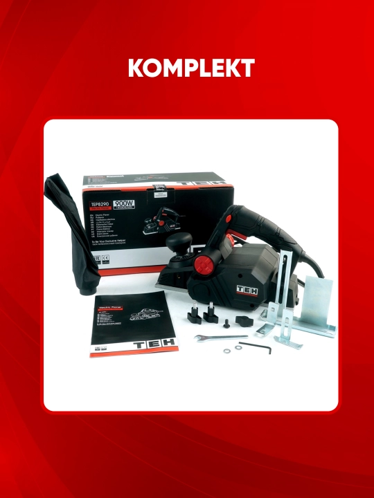 Elektrik randasi TEH TEP8290, 900 Vt, 0-3mm