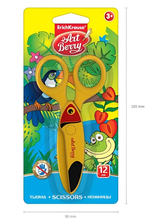 Ножницы пластиковые ArtBerryWild friends - 