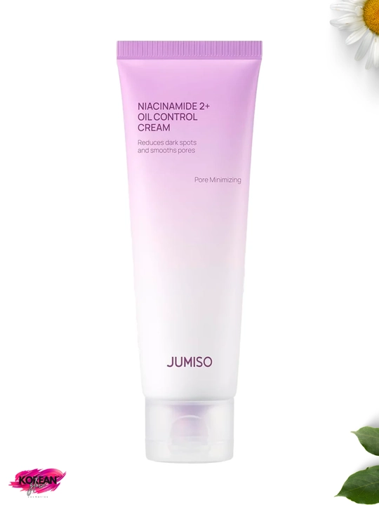 Yog‘li yaltiroqlikka qarshi namlantiruvchi krem Jumiso Niacinamide 2+ Oil Control Cream, 80 ml