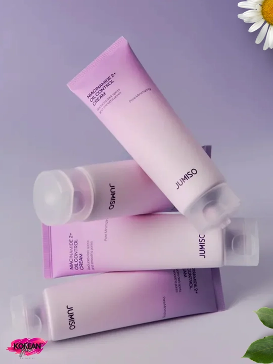 Yog‘li yaltiroqlikka qarshi namlantiruvchi krem Jumiso Niacinamide 2+ Oil Control Cream, 80 ml