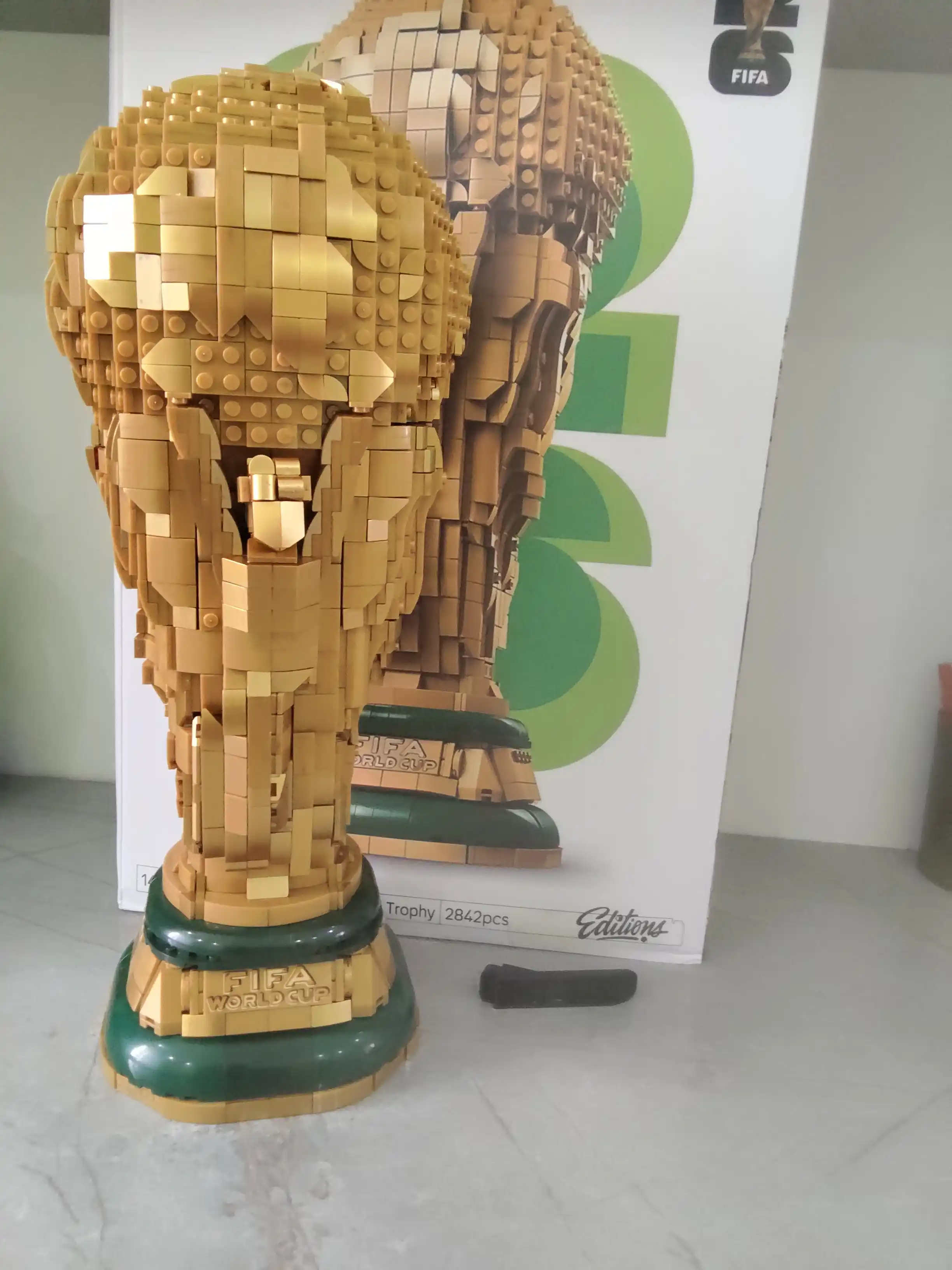 Konstruktor Futbol To'pi Jahon Chempionati, 1498 detal, 10+