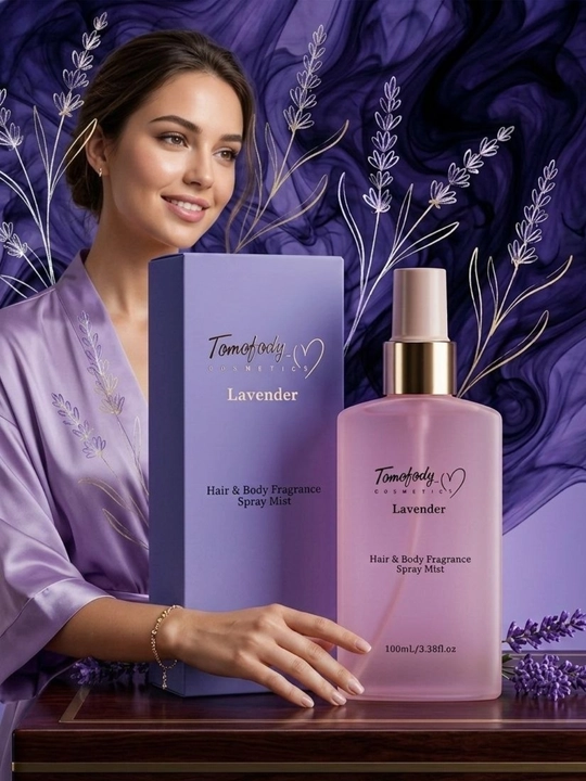 Ayollar va qizlarga tana va soch uchun parfyumli sprey, 100 ml