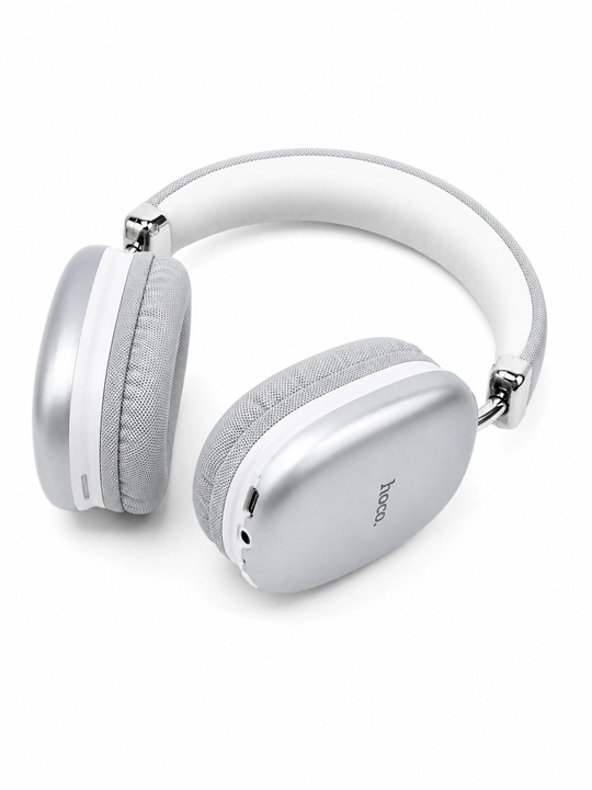 Naushniklar Hoco W35 — mikrofonli simsiz Bluetooth 5.3, AUX 3.5 mm, qora