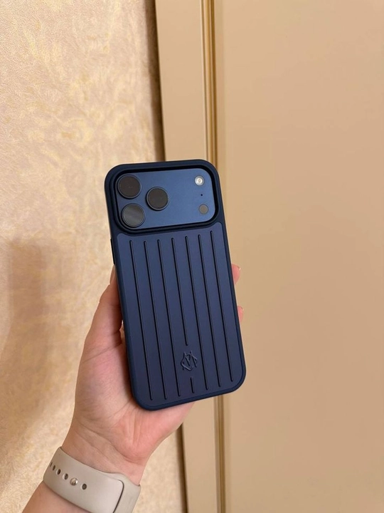 IPhone 17 Pro Max Rimowa g‘ilofi, mat himoya bamperi