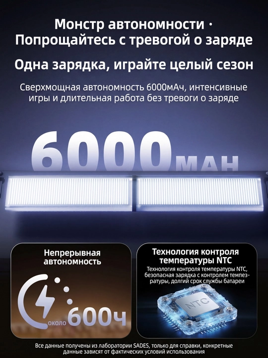 SADES RGB yoritilgan o‘yin klaviaturasi, 75%, 6000 mA·s, uch rejim: BT/2.4G/USB