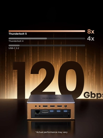 UGREEN Revodok Maxidok 17in1 Thunderbolt 5 dock 8TB SSD ikki 6K 8K monitor 3