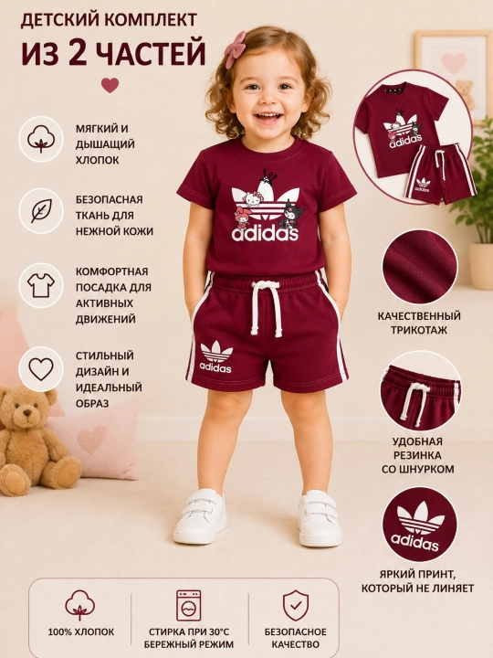 Стильный детский комплект из 2 предметов - 