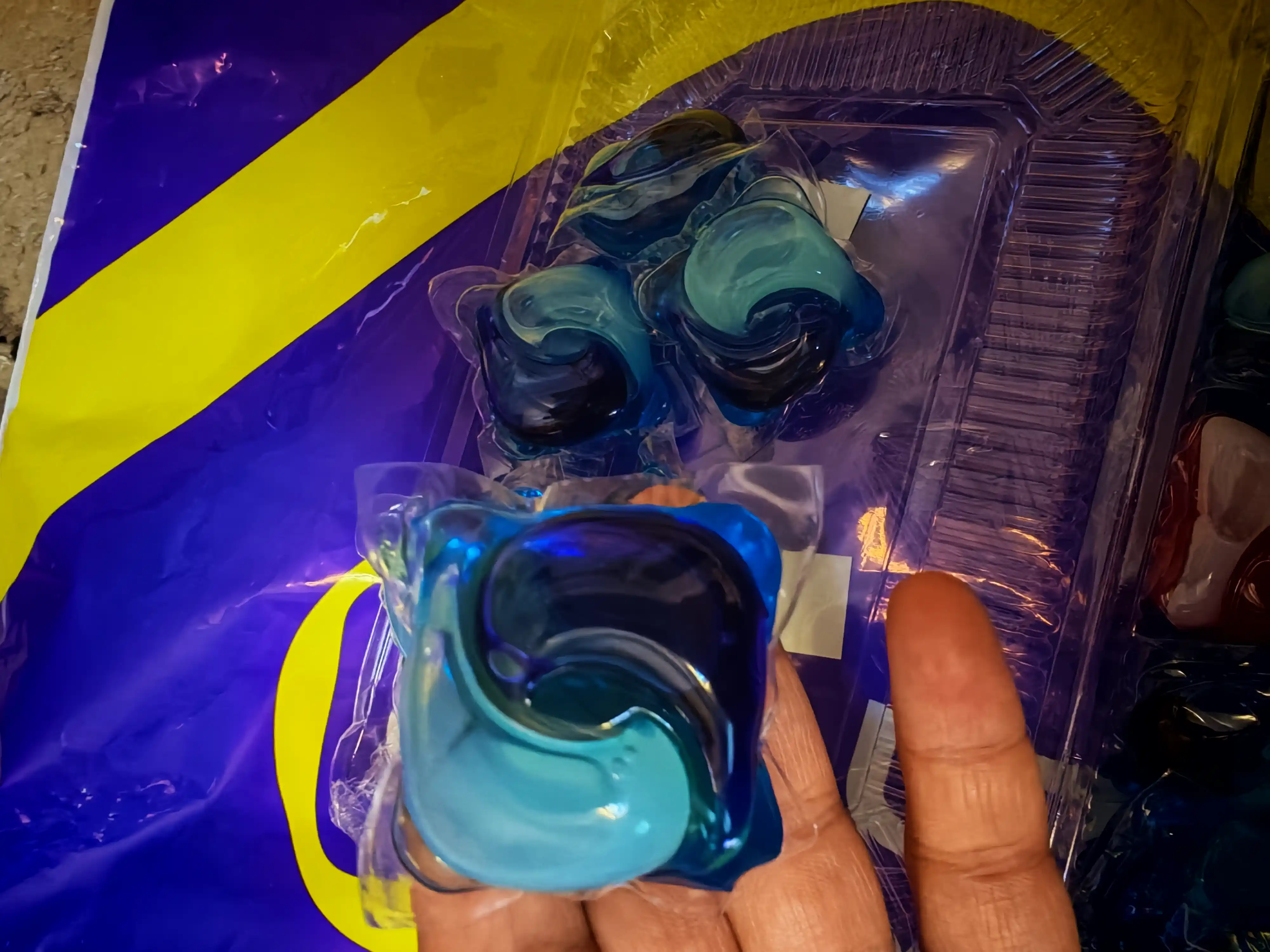 Капсулы для стирки Wash с приятным ароматом мощное очищение, 20г р