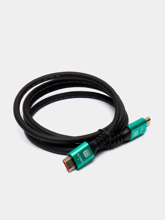 Кабель HDMI 2.1 HDMI-HDMI 8K UHD 48 Gbps HDR ARC/eARC, 120Hz, позолоченные контакты, 1.5 м