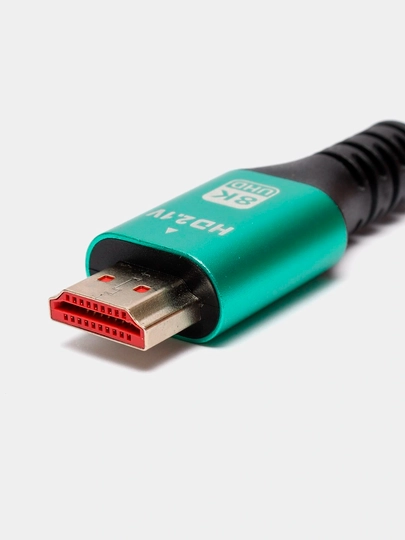 Кабель HDMI 2.1 HDMI-HDMI 8K UHD 48 Gbps HDR ARC/eARC, 120Hz, позолоченные контакты, 1.5 м