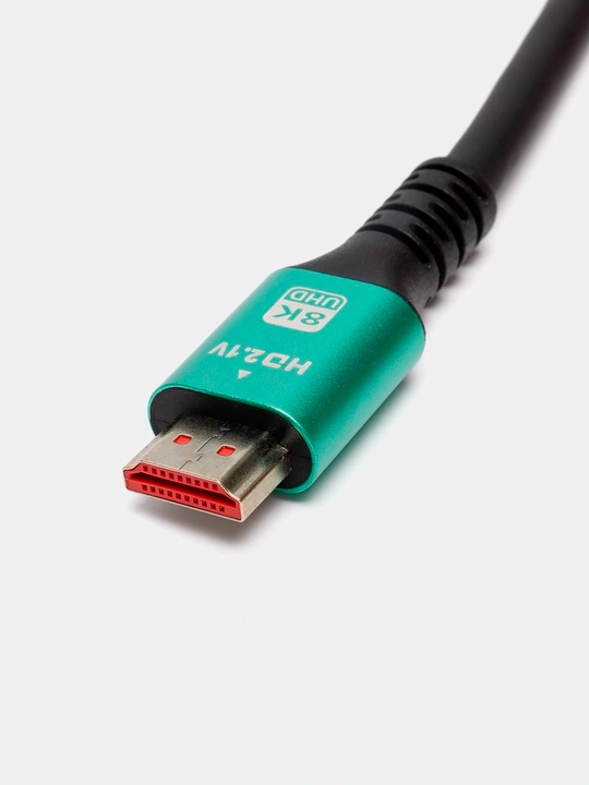 Кабель HDMI 2.1 HDMI-HDMI 8K UHD 48 Gbps HDR ARC/eARC, 120Hz, позолоченные контакты, 1.5 м