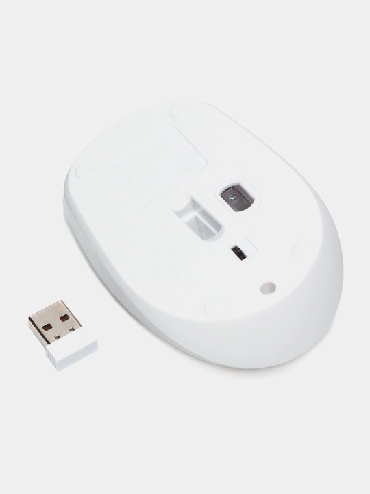 Bluetooth 5.1 va 2.4G simsiz sichqoncha, qayta zaryadlanuvchi, jim ishlashli