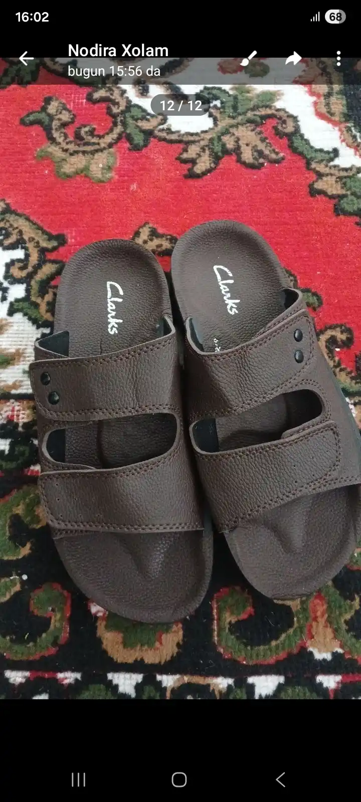 Erkaklar uchun qora yozgi shippaklar, qulay sandallar